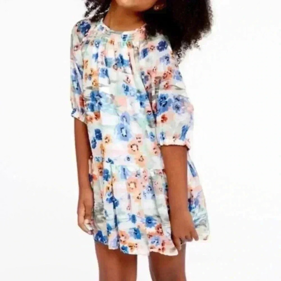 Tanya Taylor Mini Eliza Floral Dress Size XL - Picture 1 of 7